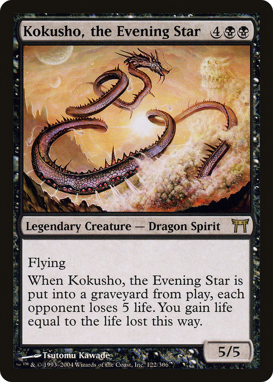 Kokusho, the Evening Star (CHK) #122 [EN/N] s/o