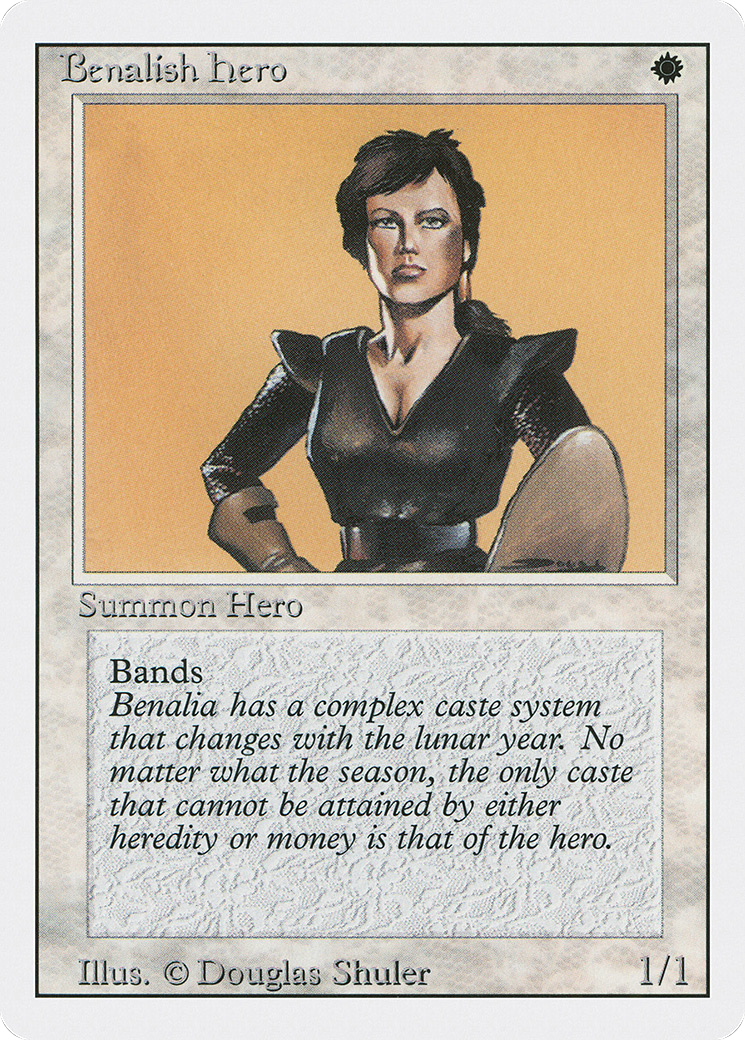 Benalish Hero (3ED) #4 [EN/N]