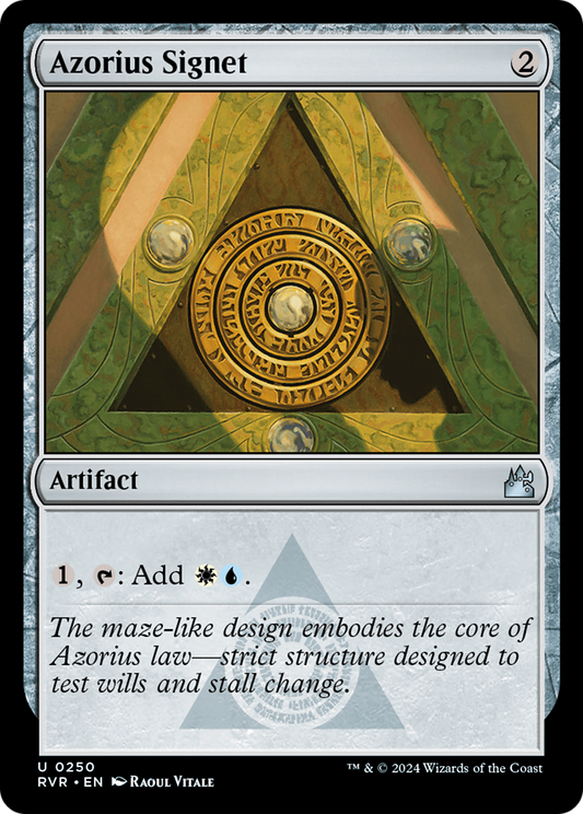 Azorius Signet (RVR) #250 [EN/N] s/o