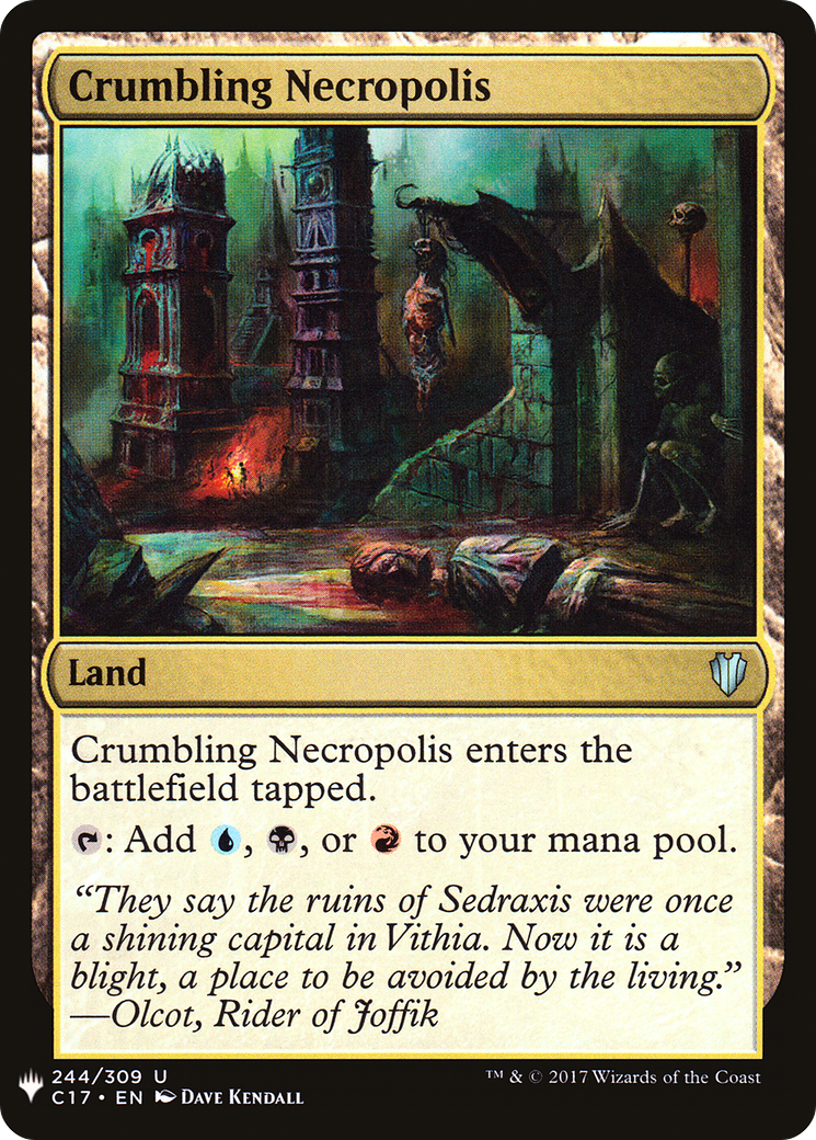 Crumbling Necropolis (PLST) #C17-244 [EN/N] s/o