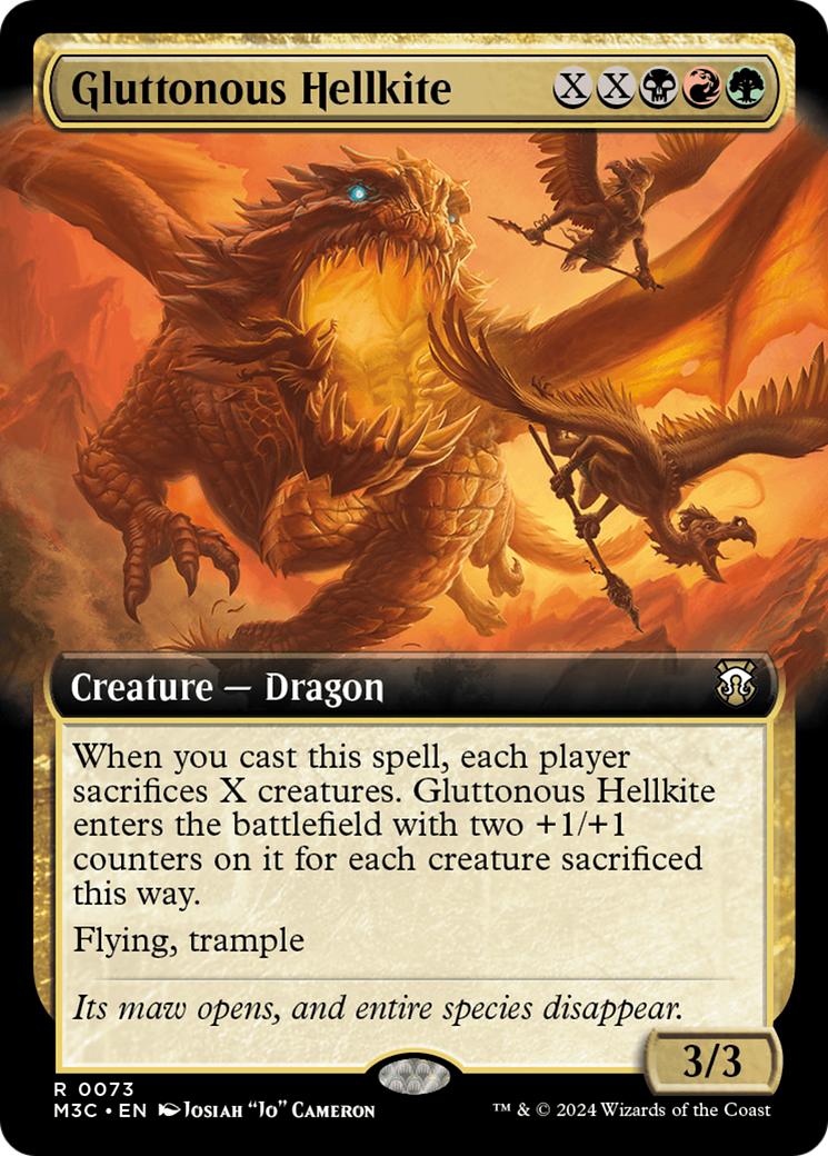 Gluttonous Hellkite (M3C) #73 [EN/N]