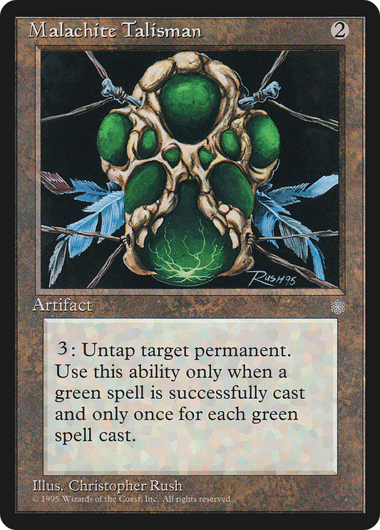 Malachite Talisman (ICE) #328 [EN/N] s/o