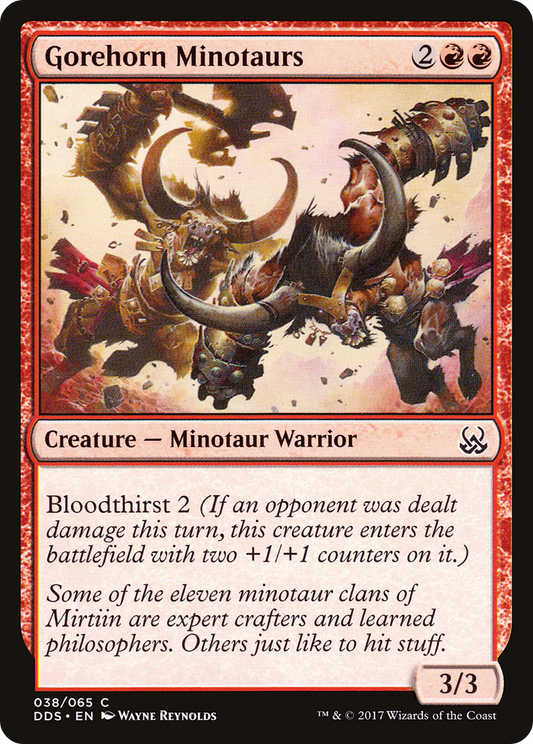 Gorehorn Minotaurs (DDS) #38 [EN/N]