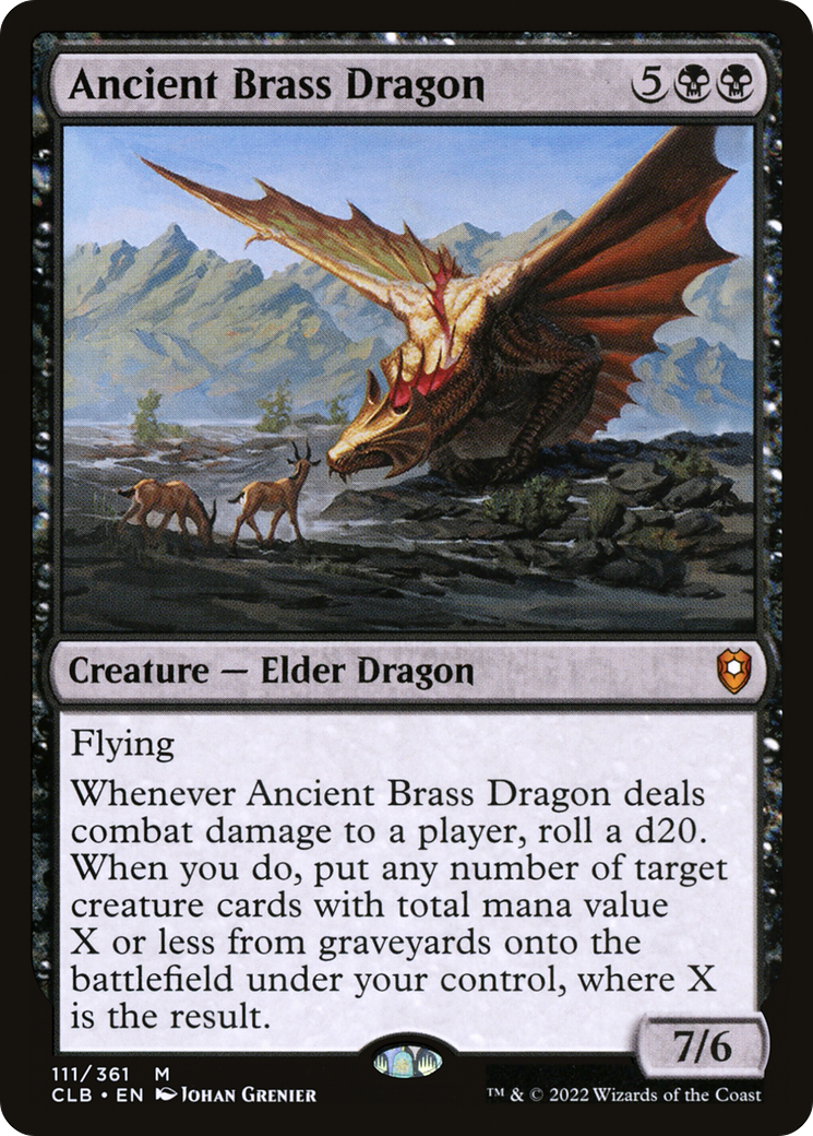 Ancient Brass Dragon (CLB) #111 [EN/N]