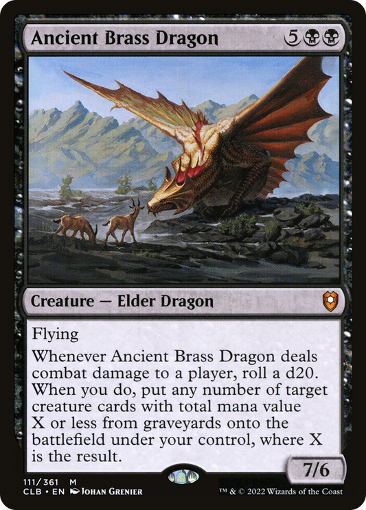 Ancient Brass Dragon (CLB) #111 [EN/N] s/o