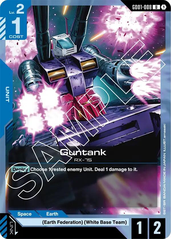 Guntank (GD01) #GD01-008 [EN/N] s/o