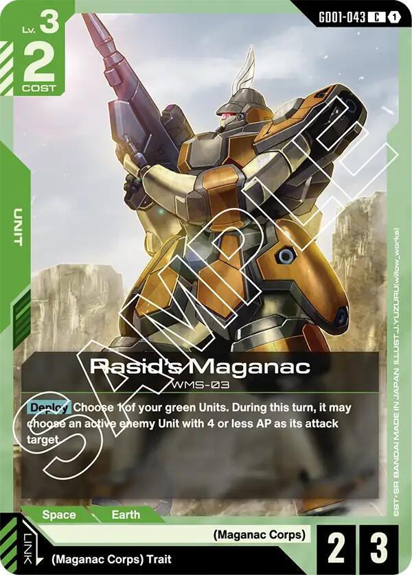 Rasid's Maganac (GD01) #GD01-043 [EN/N]