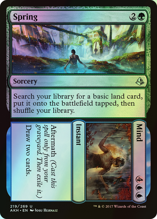 Spring // Mind (AKH) #219 [EN/F]