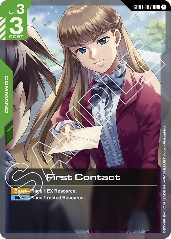 First Contact (GD01) #GD01-107 [EN/N] s/o