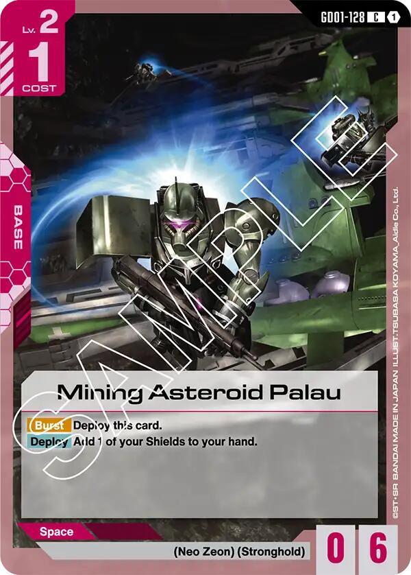 Mining Asteroid Palau (GD01) #GD01-128 [EN/N]