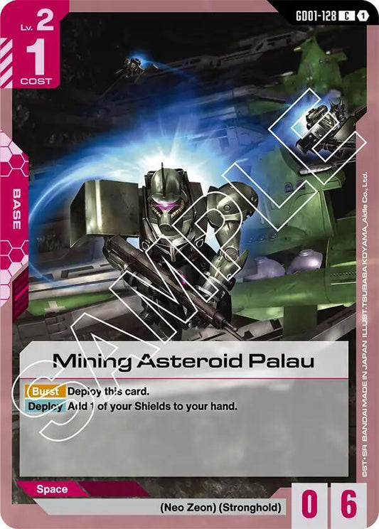 Mining Asteroid Palau (GD01) #GD01-128 [EN/N]