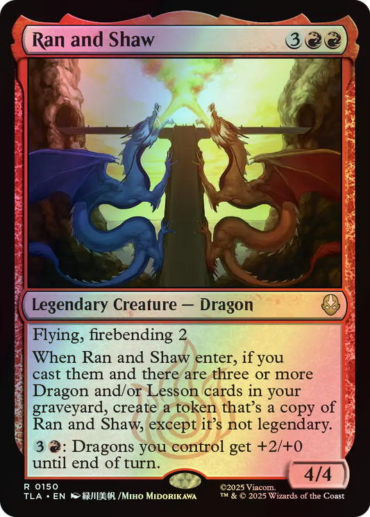 Ran and Shaw (TLA) #150 [EN/F] s/o