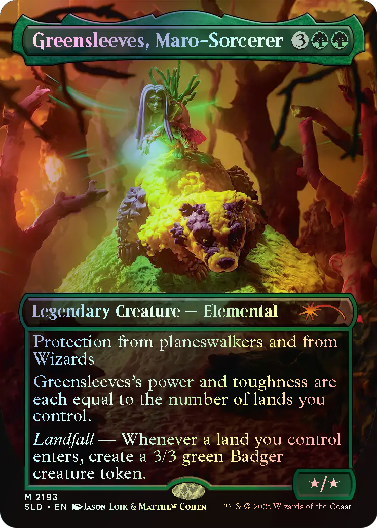 Greensleeves, Maro-Sorcerer (SLD) #2193 [EN/F] s/o