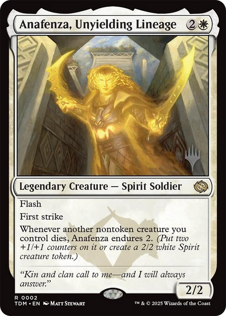 Anafenza, Unyielding Lineage (PTDM) #2p [EN/N]