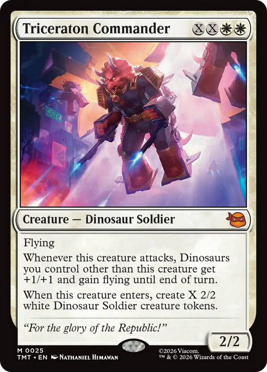 Triceraton Commander (TMT) #25 [EN/N] s/o