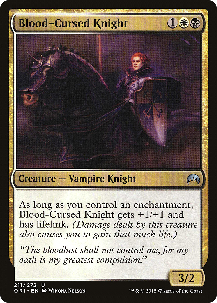 Blood-Cursed Knight (ORI) #211 [EN/N] s/o