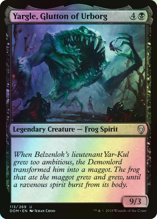 Yargle, Glutton of Urborg (DOM) #113 [EN/F] s/o