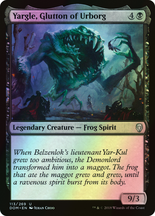 Yargle, Glutton of Urborg (DOM) #113 [EN/F] s/o