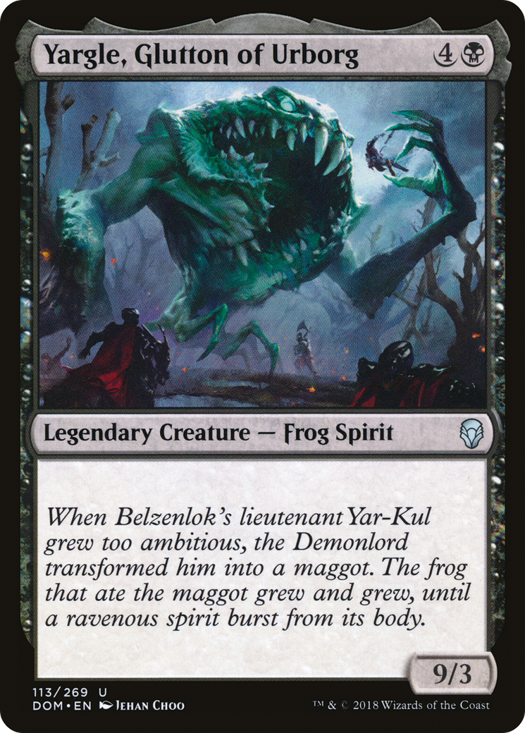Yargle, Glutton of Urborg (DOM) #113 [EN/N]
