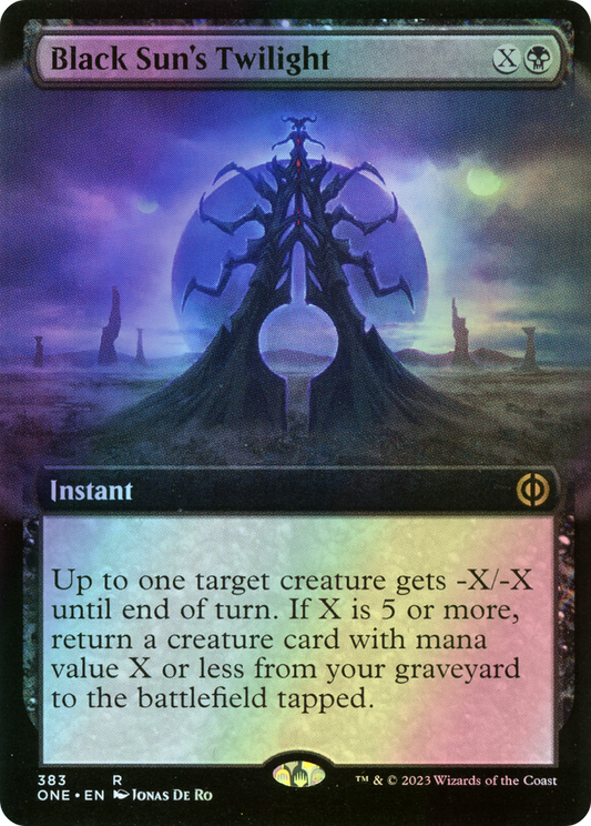 Black Sun's Twilight (ONE) #383 [EN/F] s/o