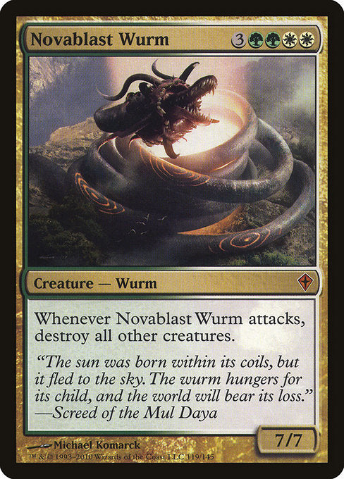 Novablast Wurm (WWK) #119 [EN/N] s/o