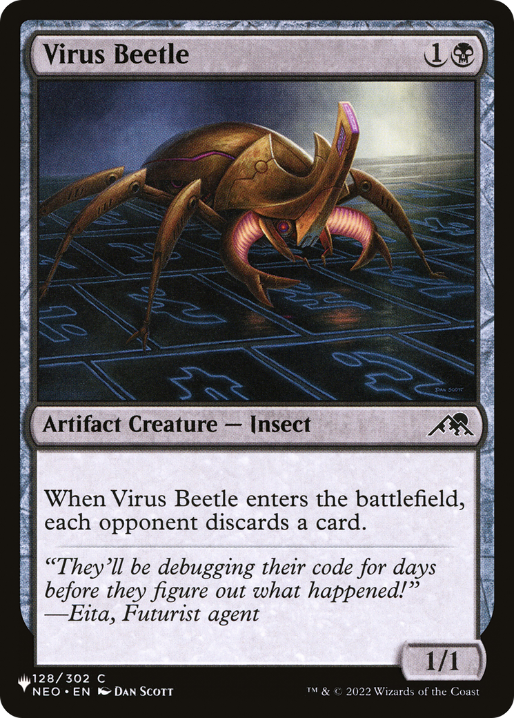 Virus Beetle (PLST) #NEO-128 [EN/N]