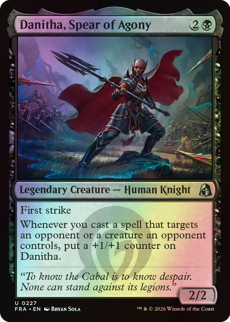 Danitha, Spear of Agony (FRA) #227 [EN/F]