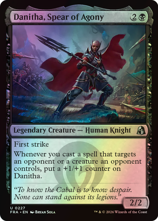 Danitha, Spear of Agony (FRA) #227 [EN/F]