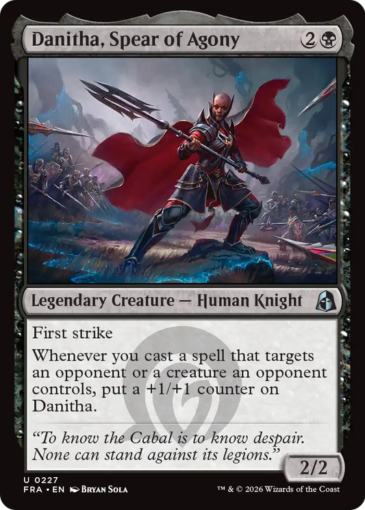 Danitha, Spear of Agony (FRA) #227 [EN/N]