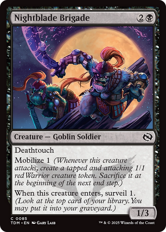 Nightblade Brigade (TDM) #85 [EN/N]