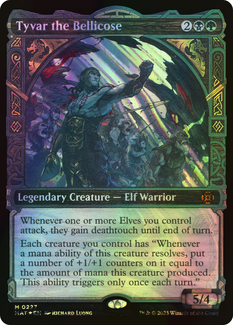 Tyvar the Bellicose - Halo Foil (MAT) #227 [EN/F]