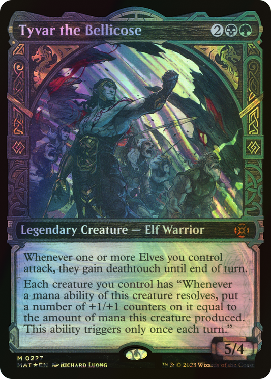 Tyvar the Bellicose - Halo Foil (MAT) #227 [EN/F]