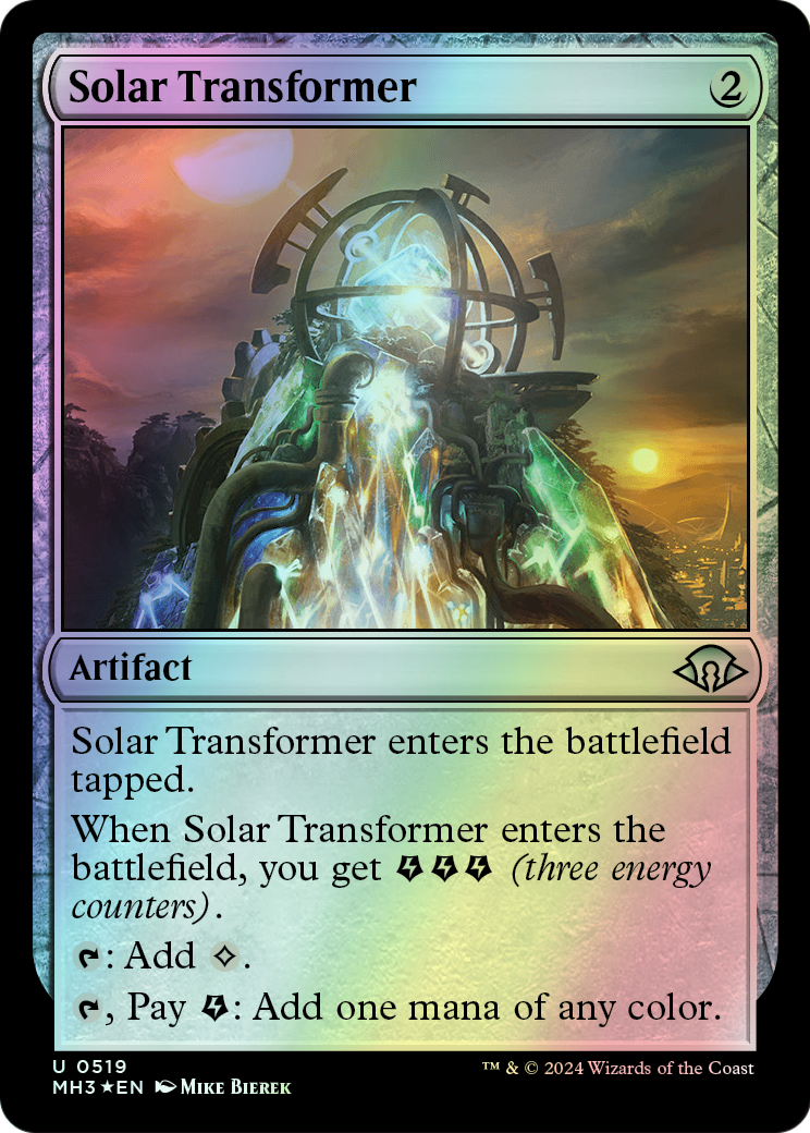 Solar Transformer - Ripple Foil (MH3) #519 [EN/F] s/o