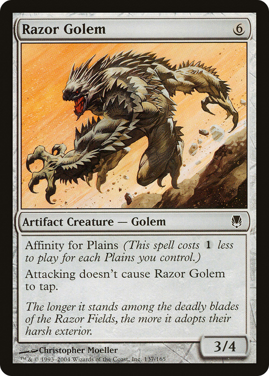 Razor Golem (DST) #137 [EN/N]