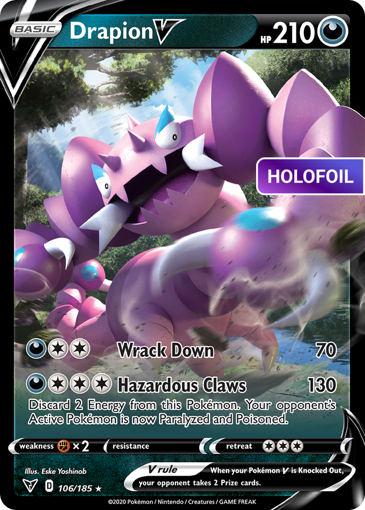 Drapion V (VIV) #106 [EN/H] s/o