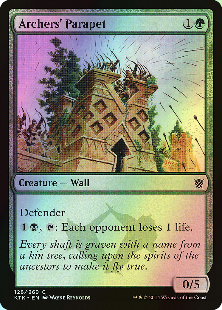 Archers' Parapet (KTK) #128 [EN/F]