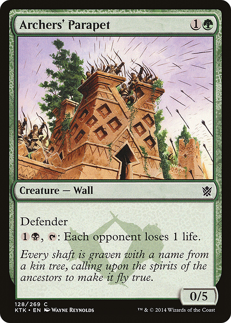 Archers' Parapet (KTK) #128 [EN/N]