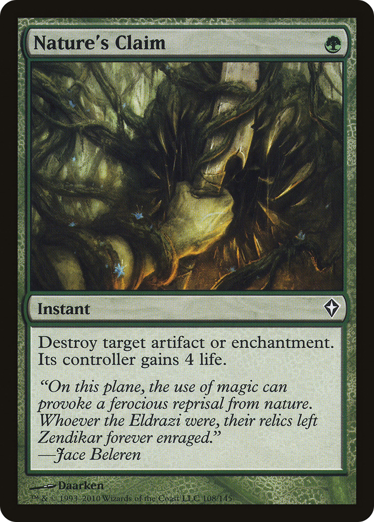 Nature's Claim (WWK) #108 [EN/N]