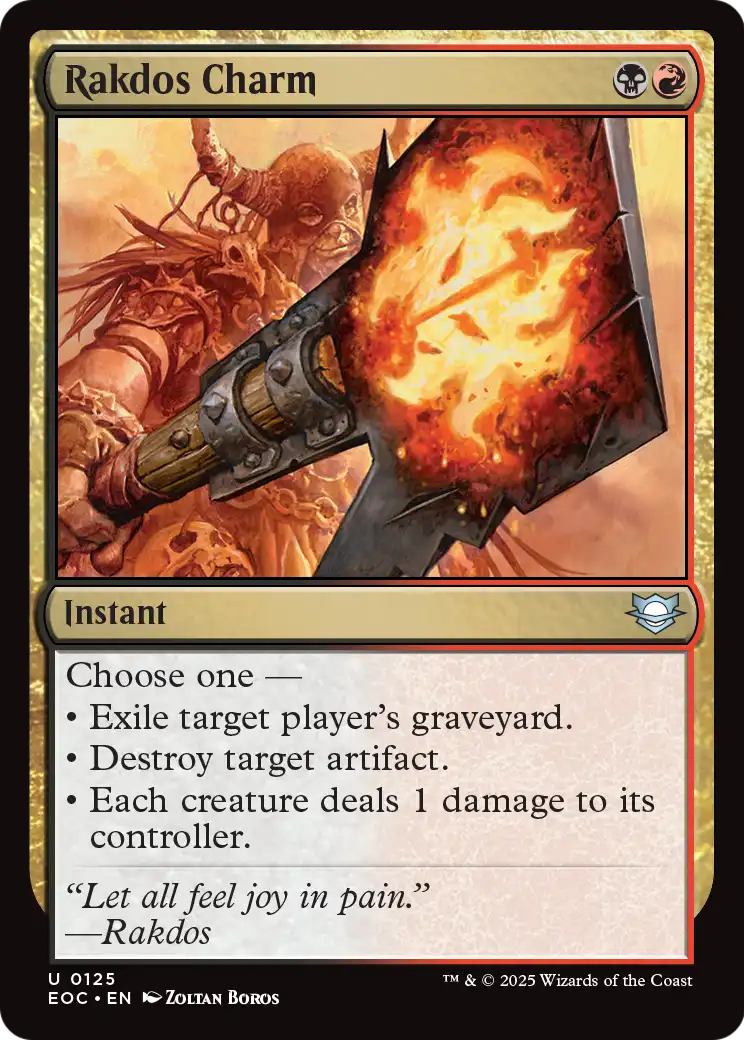 Rakdos Charm (EOC) #125 [EN/N]