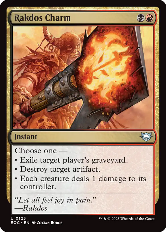 Rakdos Charm (EOC) #125 [EN/N]