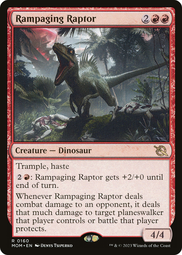 Rampaging Raptor (MOM) #160 [EN/N] s/o