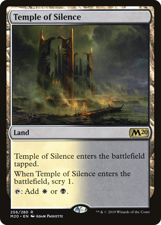 Temple of Silence (M20) #256 [EN/N] s/o