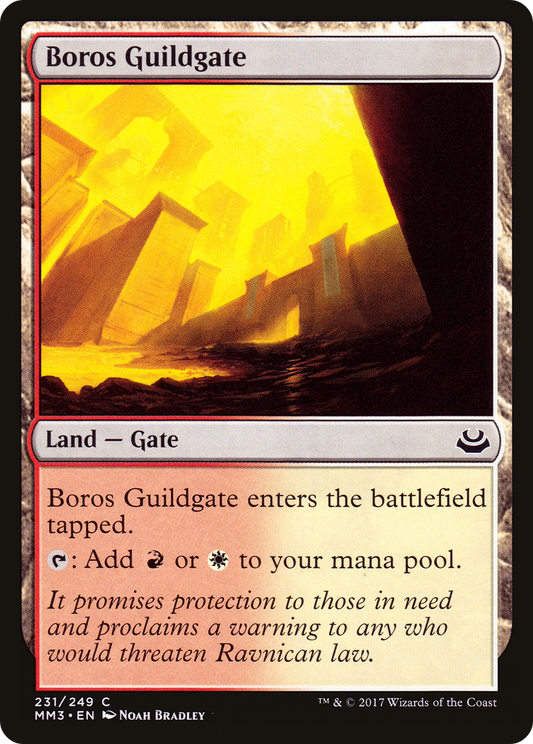 Boros Guildgate (MM3) #231 [EN/N]