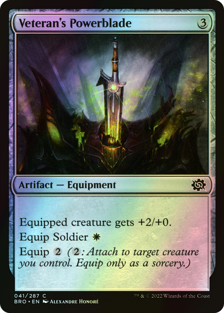 Veteran's Powerblade (BRO) #41 [EN/F]