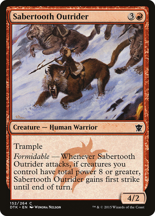 Sabertooth Outrider (DTK) #152 [EN/N]