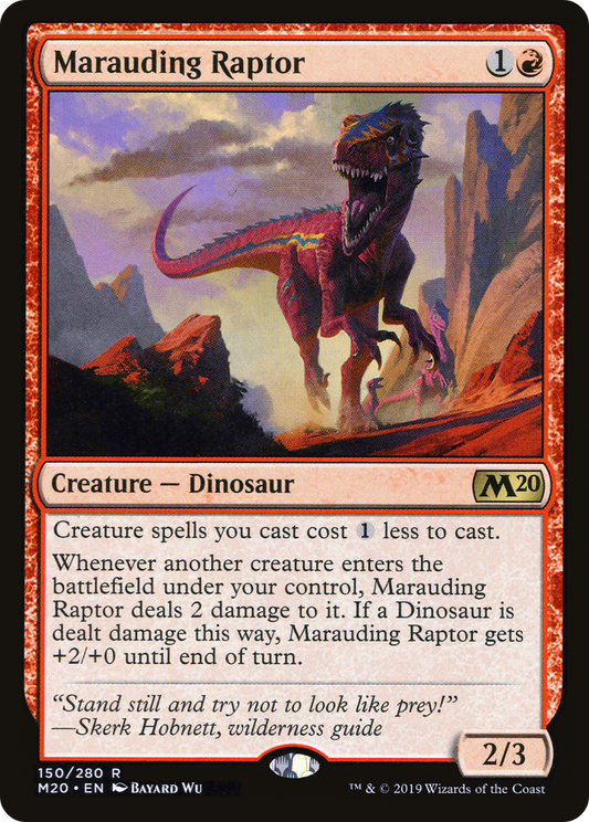 Marauding Raptor (M20) #150 [EN/N]