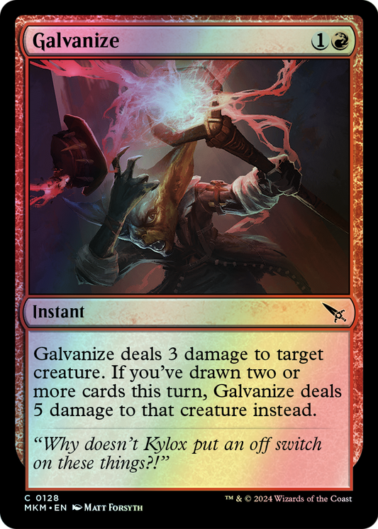 Galvanize (MKM) #128 [EN/F]