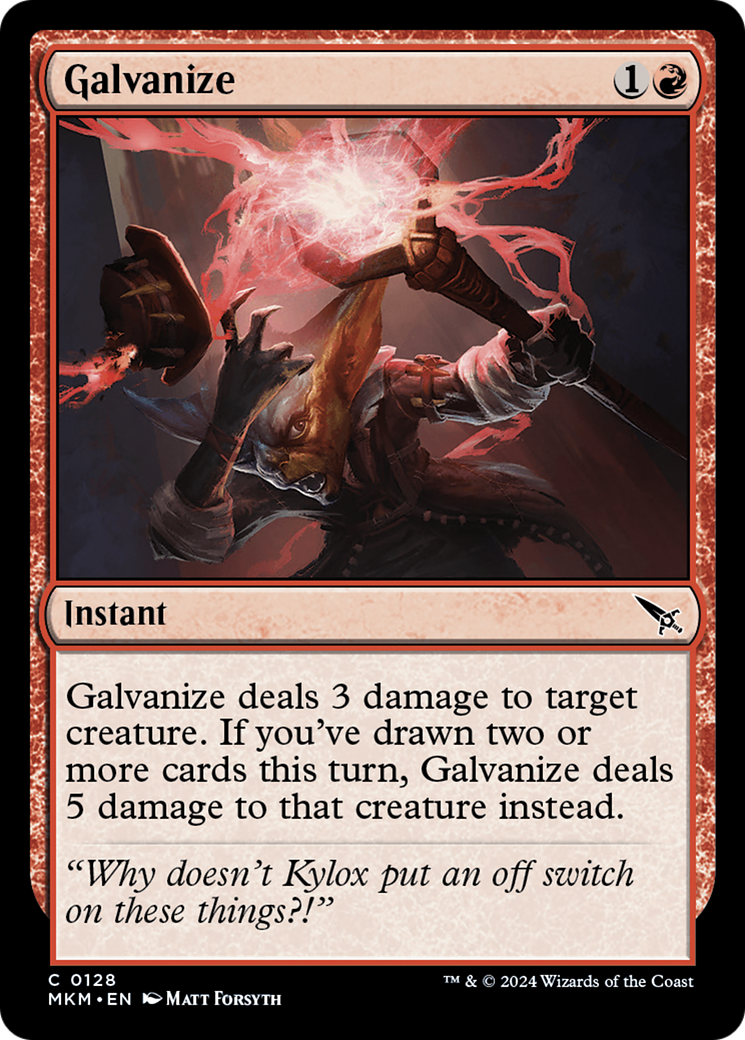 Galvanize (MKM) #128 [EN/N]