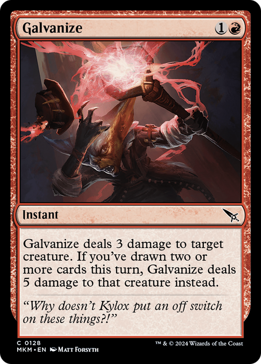 Galvanize (MKM) #128 [EN/N]