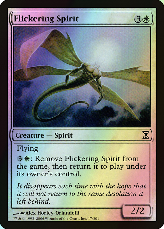 Flickering Spirit (TSP) #17 [EN/F]